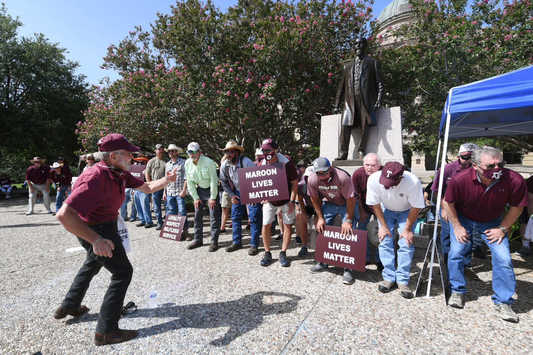 Aggies of Color Coalition Protest